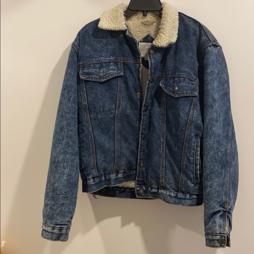 Saugatuck Denim Sherpa Lined Jacket